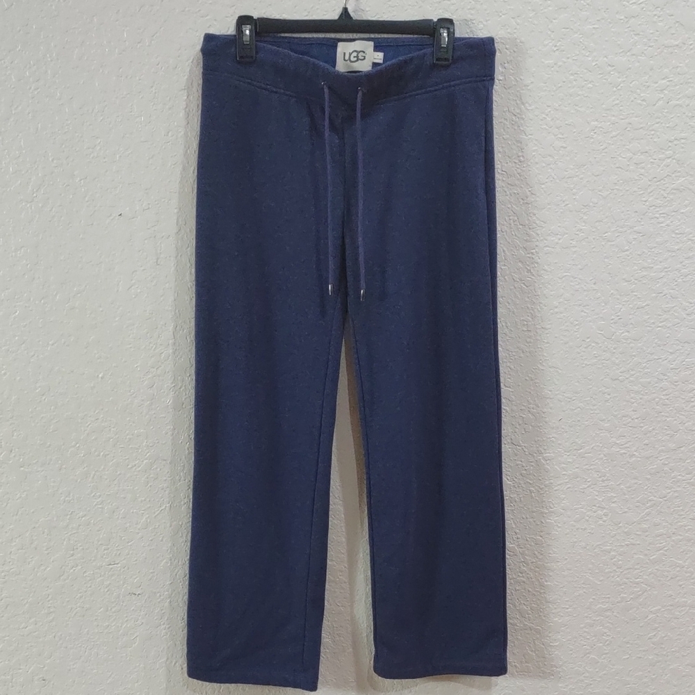 UGG Blue Sweatpants with Elastic Waistband and Relaxed Fit - Picture 3 of 17